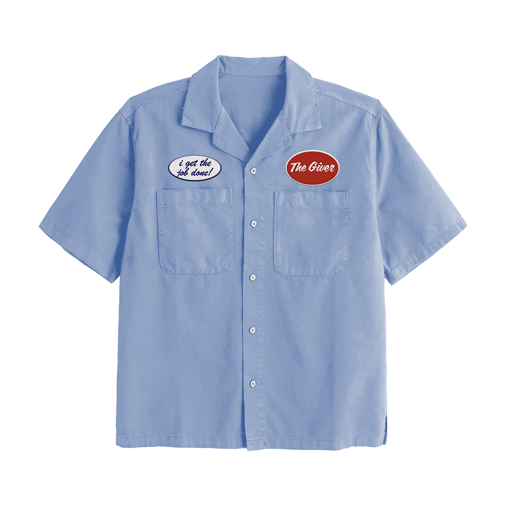 The Plumber: Light Blue Work Shirt - Chappell Roan The Plumber: Light Blue Work Shirt - Chappell Roan